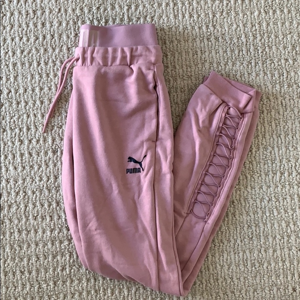 Puma Pink Sweatpants